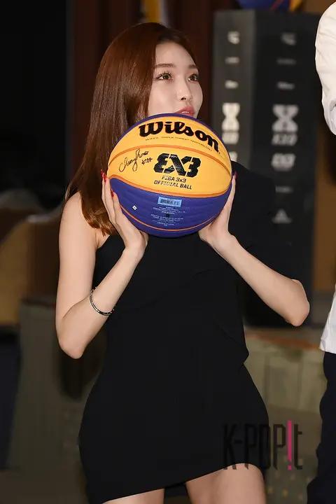 CHUNG HA — Basketball Promotional Ambassador