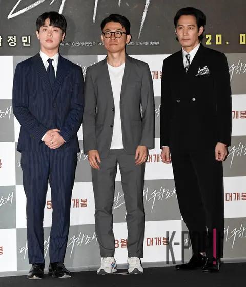 Park Jung-min, Director Hong Won-chan, Lee Jung-jae — Deliver Us from Evil Press Screening