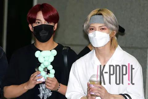ATEEZ, Jong-ho, Yeo-sang — Show Champion Arrival