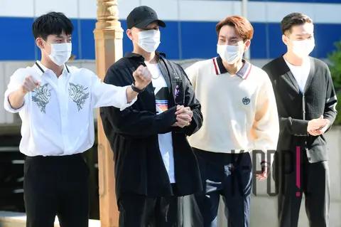 BTOB — Cube Entertainment Arrival