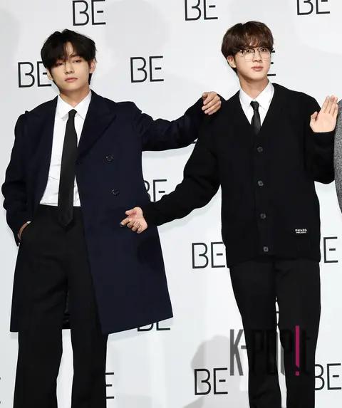 V (BTS), Jin (BTS) — Press Conference