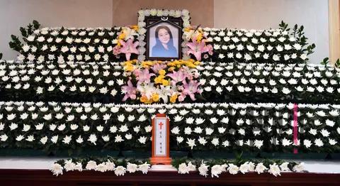 Go Cheon-jeong-ha — Funeral