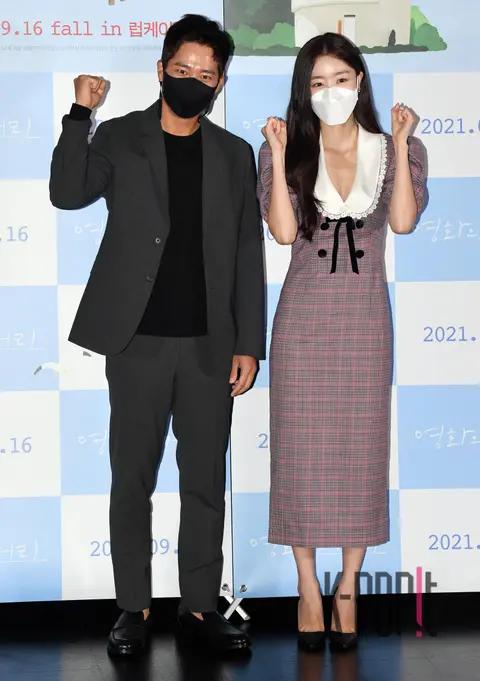 Lee Wan, Han Sun-hwa — Movie Street Press Screening