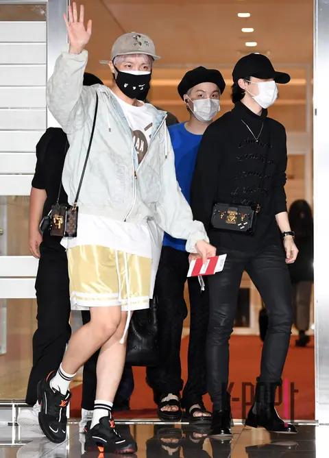 J-Hope (BTS), Jimin — Airport Departure