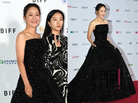 Eom Ji-won — Busan International Film Festival Red Carpet