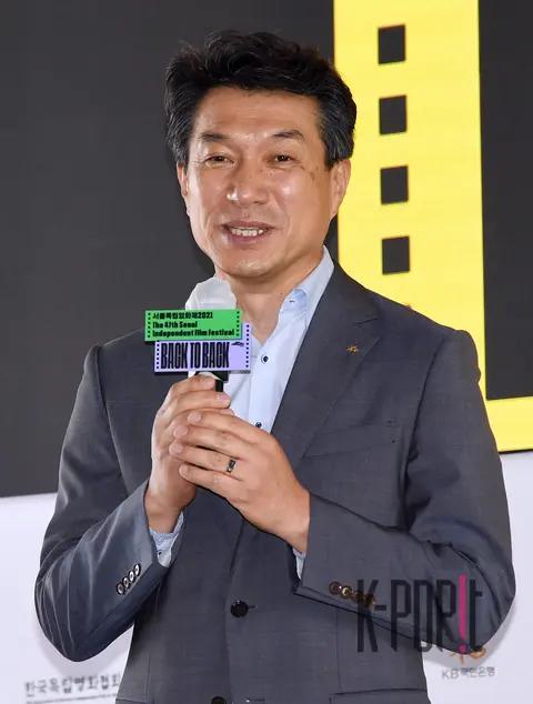 Seong Chae-hyun, KB Deputy President — Seoul Independent Film Festival Press Conference — 2021-11-03