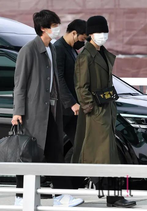Jin (BTS), Jimin — Airport