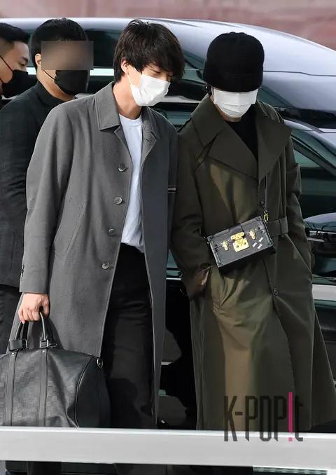 Jin (BTS), Jimin — Airport