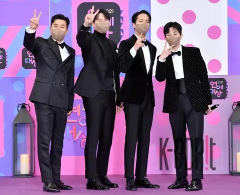 Kim Jong-min, Yeon Jeong-hun, Ravi, Dindin — KBS Entertainment Awards