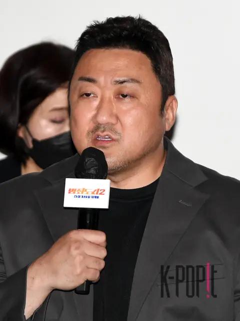 Ma Dong-seok — Crime City 2 Press Screening
