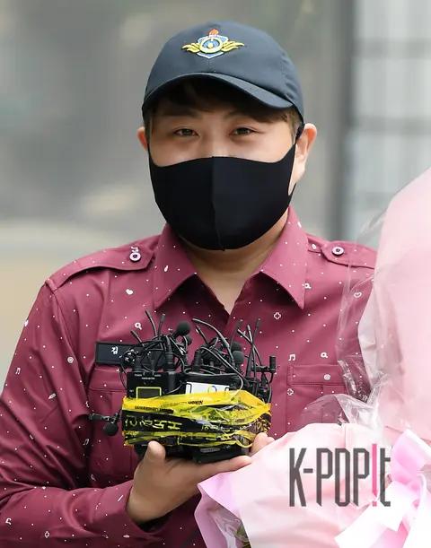 Kim Ho-joong — Discharge from Military Service
