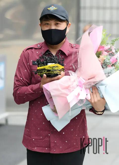 Kim Ho-joong — Discharge from Military Service