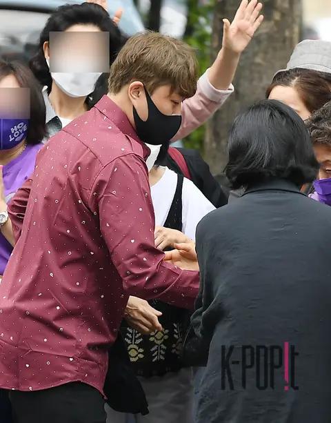 Kim Ho-joong — Discharge from Military Service