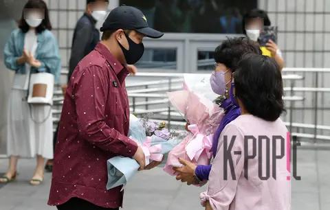 Kim Ho-joong — Discharge from Military Service