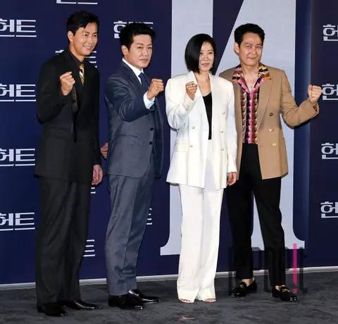 Jung Woo-sung, Heo Sung-tae, Jun Hye-jin, Lee Jung-jae — Hunt Production Briefing