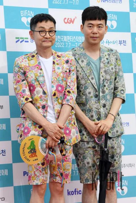 Kim Jo-kwang-su, Kim Seung-hwan — Bucheon International Fantastic Film Festival Red Carpet — 2022-07-07
