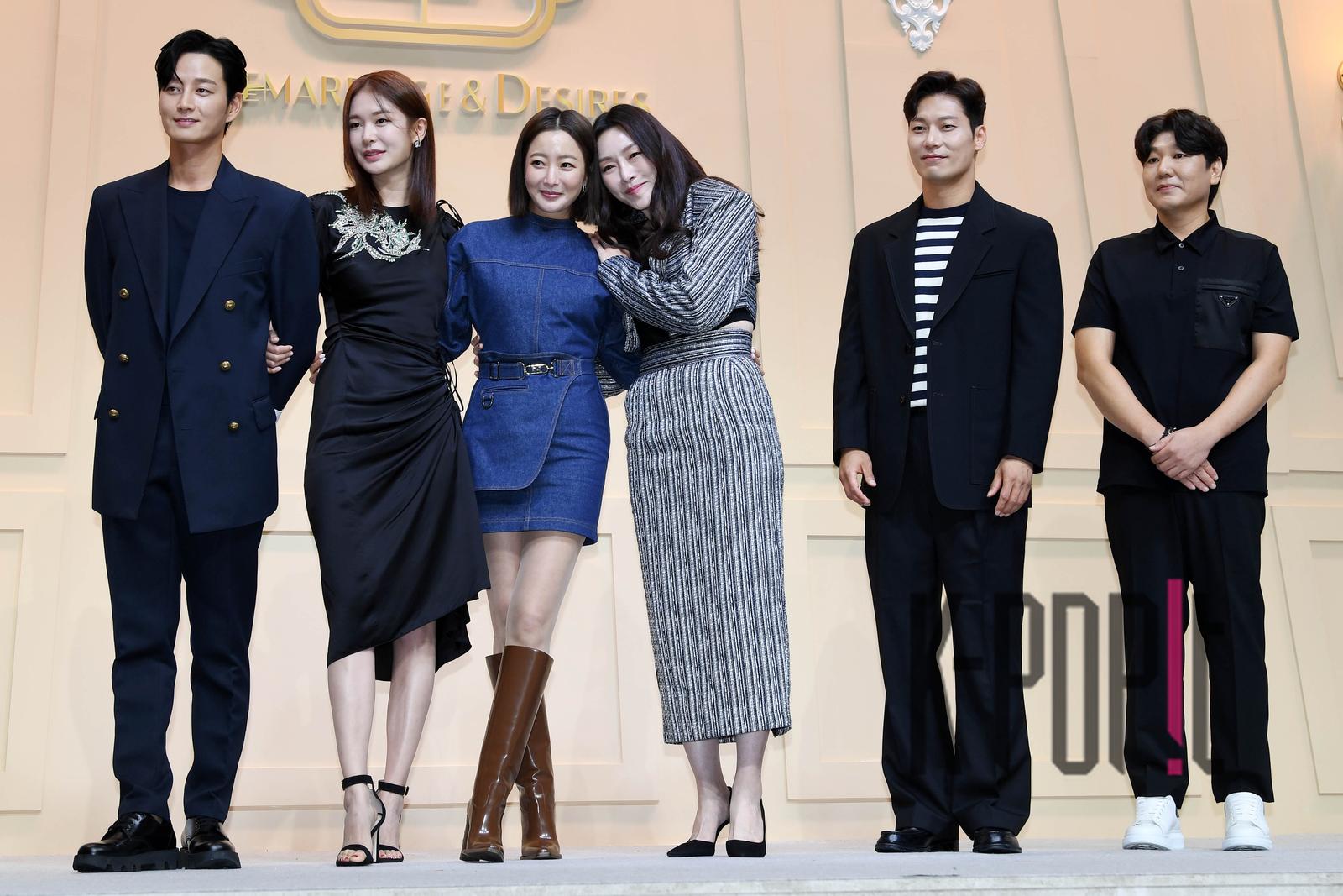 Lee Hyun-wook, Jung Yu-jin, Kim Hee-sun, Cha Ji-yeon, Park Hun, Director Kim Jung-min — Black's Bride Production Briefing — 2022-07-13