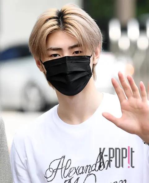 Sunghoon (ENHYPEN) — Music Bank Arrival