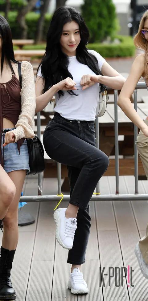 Chaeryeong (ITZY) — Music Bank Arrival