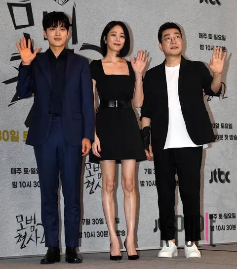 Jang Seung-jo, Kim Hyo-jin, Son Hyun-joo — Model Cop 2 Production Briefing
