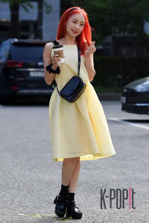 Nicole — Music Bank Arrival