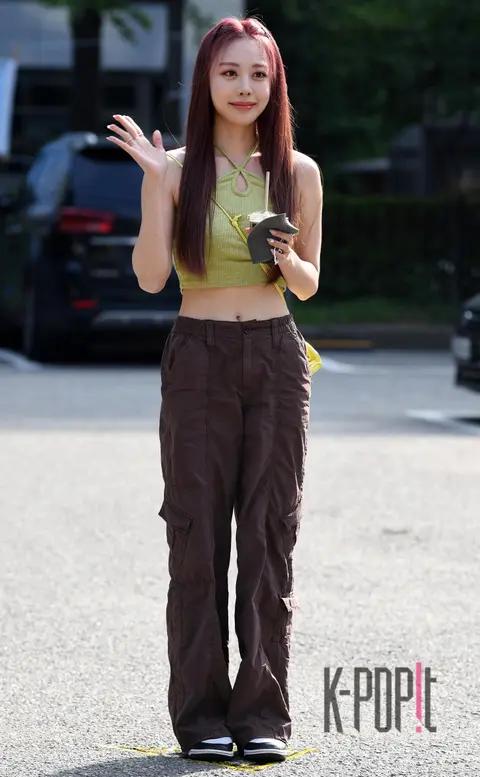 Eunji (Brave Girls) — Music Bank Arrival