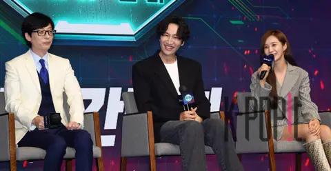 Yoo Jae-suk, Lee Kwang-soo, Kwon Yuri — The Zone Hold On Production Briefing