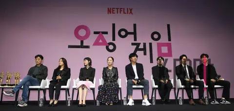 LSH — Emmy Award-Winning Squid Game Press Conference