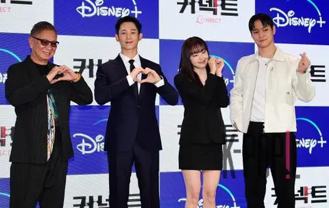 Director Miike Takashi, Jung Hae-in, Kim Hye-jun, Koh Kyung-pyo — Busan Connect Press Conference