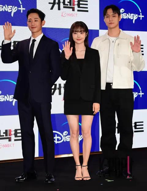 Jung Hae-in, Kim Hye-jun, Koh Kyung-pyo — Busan Connect Press Conference