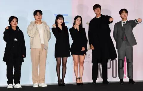 Director Seo Eun-young, Yeo Jin-goo, Cho Yi-hyun, Kim Hae-yoon, Na In-woo, Bae In-hyuk — Empathy Press Screening