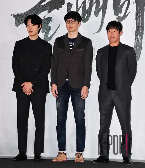 Ryu Jun-yeol, Director Ahn Tae-jin, Yoo Hae-jin — Night Owl Press Screening