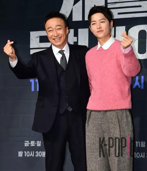 Lee Sung-min, Song Joong-ki — Youngest Son of a Chaebol Family Production Briefing