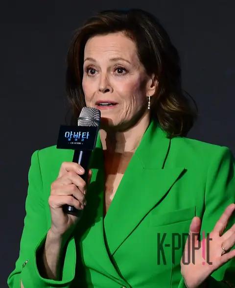 Sigourney Weaver — Avatar 2 Korea Press Conference — 2022-12-09