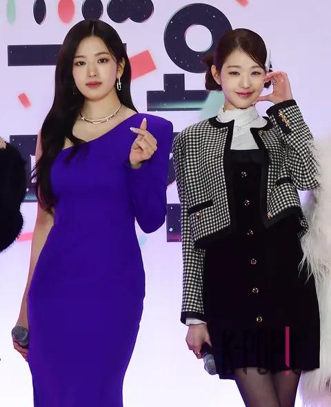 Ahn Yu-jin (IVE), Jang Won-young — SBS Gayo Daejeon