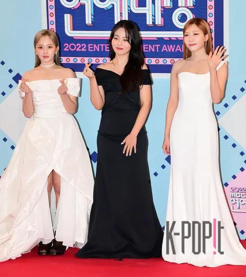 Jung Ji-so, Park Hye-won, So-yeon — MBC Entertainment Awards