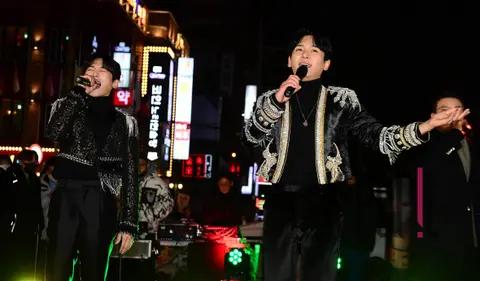 Ji Ha-yong, Kim Tae-hyung — Cruffin Busking