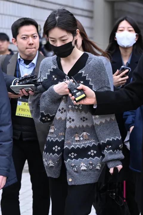 Kim Sae-ron — Drunk Driving Court Appearance