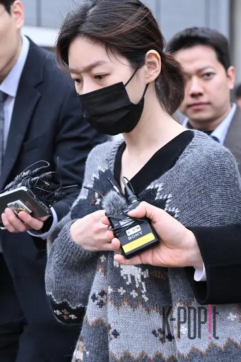 Kim Sae-ron — Drunk Driving Court Appearance