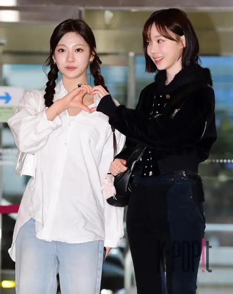 Ning Ning (aespa), Winter (aespa) — Airport