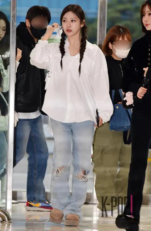 Ning Ning (aespa) — Airport