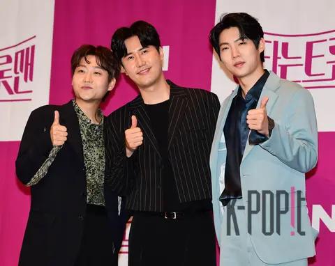 Min Soo-hyun, Shin Sung, Son Tae-jin — Burning Trot Man Press Conference
