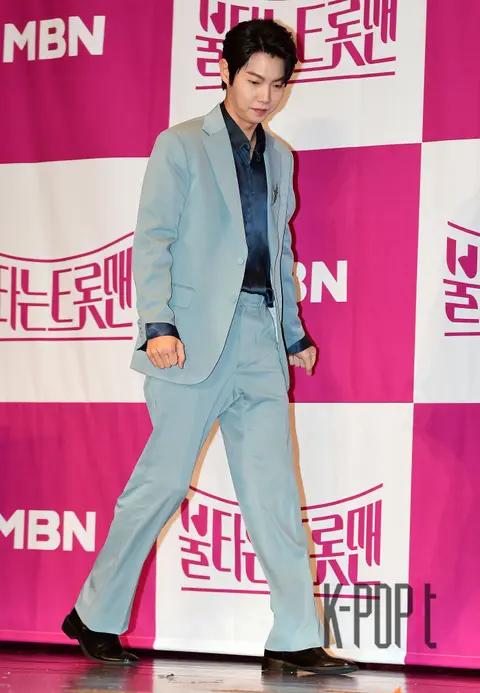 Son Tae-jin — Burning Trot Man Press Conference