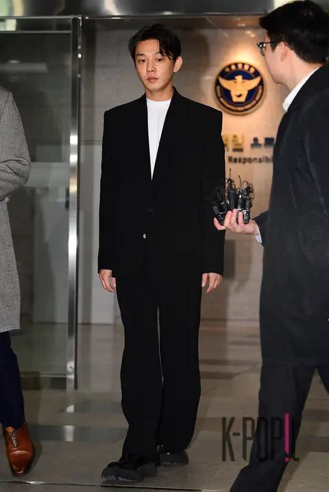 Yoo Ah-in — Drug Charges Police Agency
