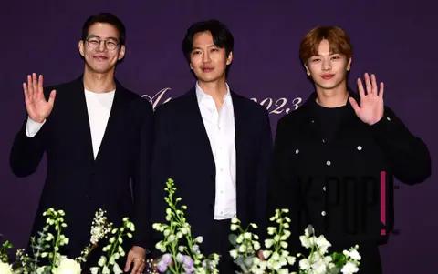 Lee Sang-yoon, Kim Nam-gil, Yook Sung-jae — Lee Seung-gi, Lee Da-in Wedding