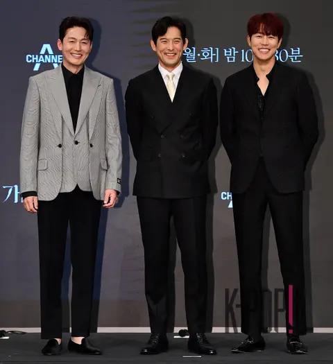 Oh Ji-ho, Lee Jeong-jin, Shin Ji-hun — Queen of Masks Production Briefing