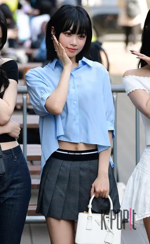 Chaewon (LE SSERAFIM) — Music Bank Arrival