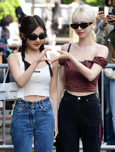 Ning Ning (aespa), Karina — Music Bank Arrival