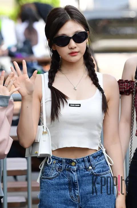 Ning Ning (aespa) — Music Bank Arrival