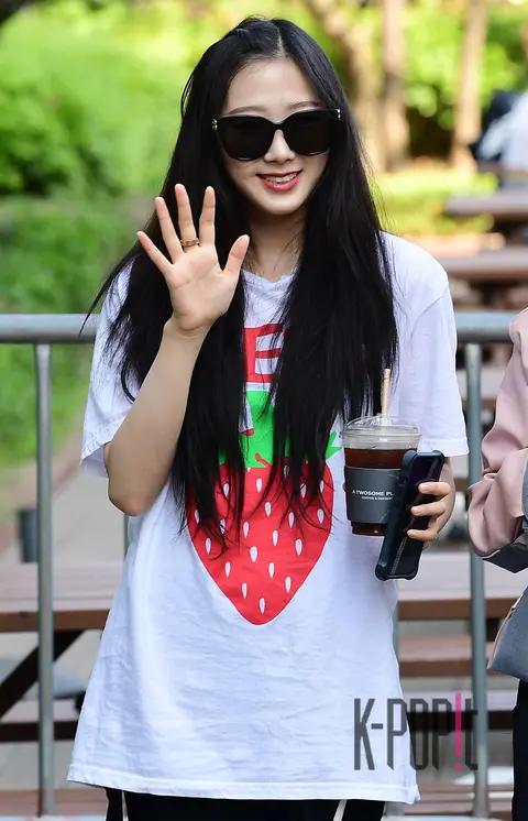 Giselle (aespa) — Music Bank Arrival